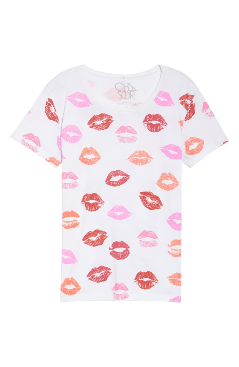 Chaser Kisses Tee, Alternate, color, 