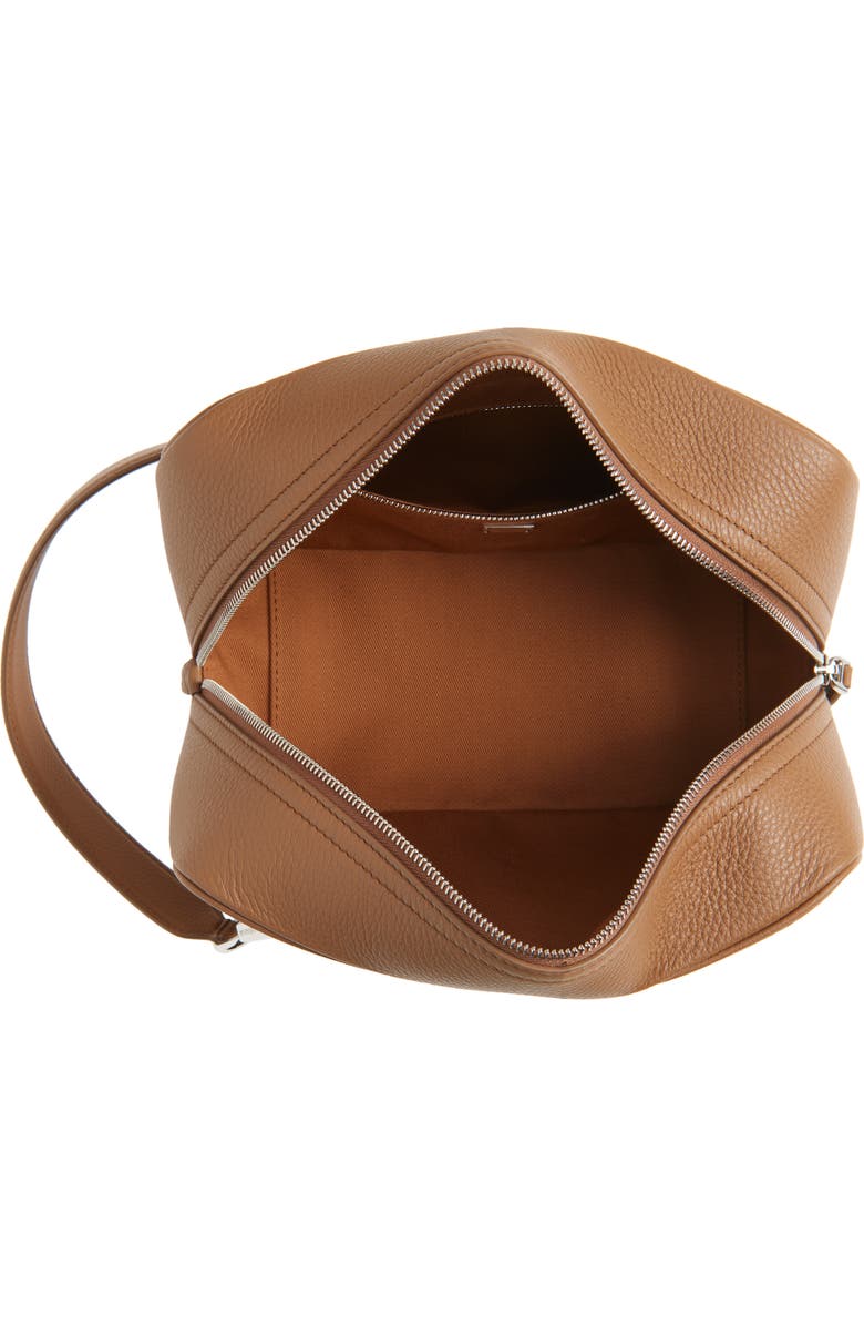 Dolce&Gabbana Lock Leather Bag, Alternate, color, Caramello