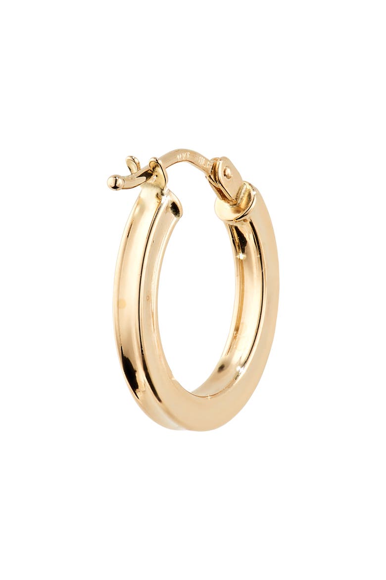 14K Gold Hoop Earrings (Nordstrom Exclusive), Alternate, color, 14K YELLOW GOLD