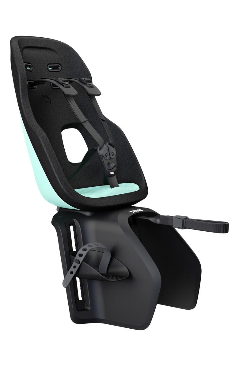 Thule Yepp Nexxt 2 Maxi Rack Mount Child Bike Seat, Main, color, Deep Teal/ Mint Leaf