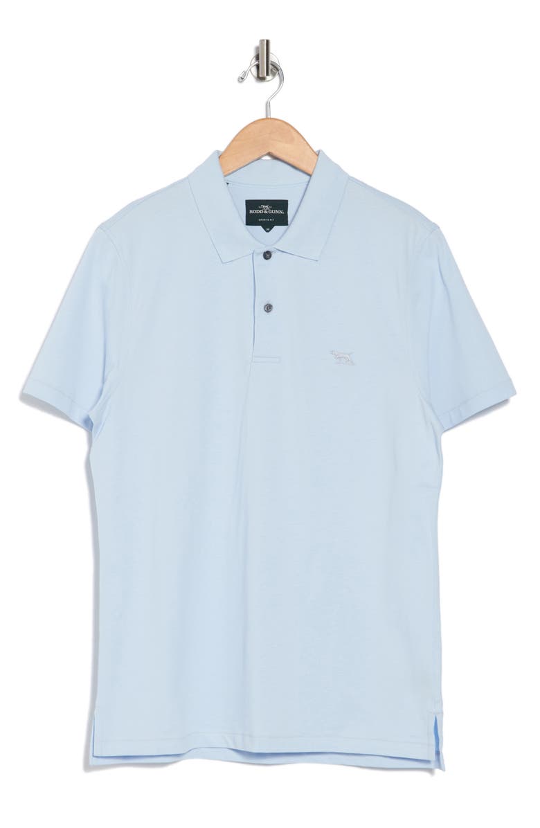 Rodd & Gunn Dalmore Sports Fit Knit Polo, Alternate, color, Sky Blue
