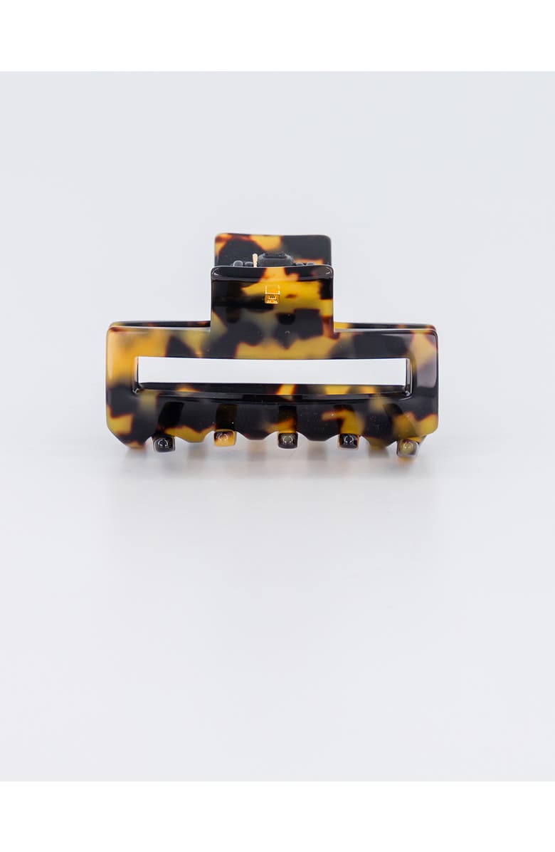 Alexandre de Paris Sebastopol Acetate Hair Clip, Main, color, Tortoiseshell