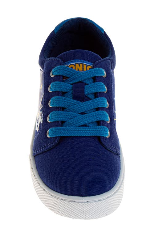 Josmo Kids' Sonic The Hedgehog Sneaker In Blue