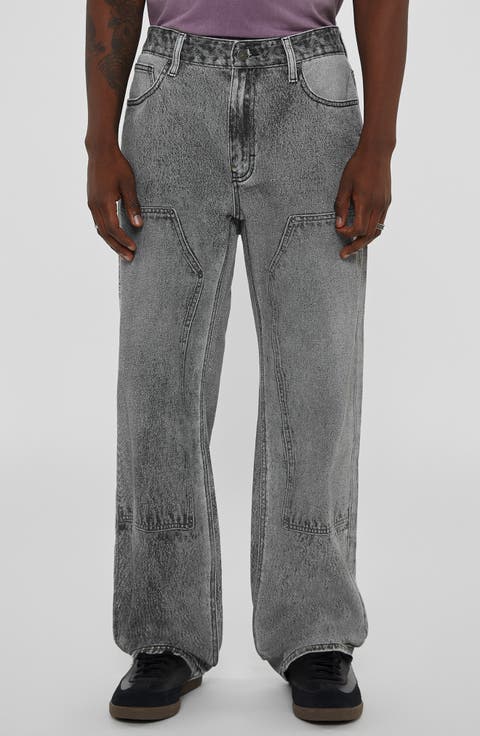 Photorealistic Baggy Faux Denim Pants