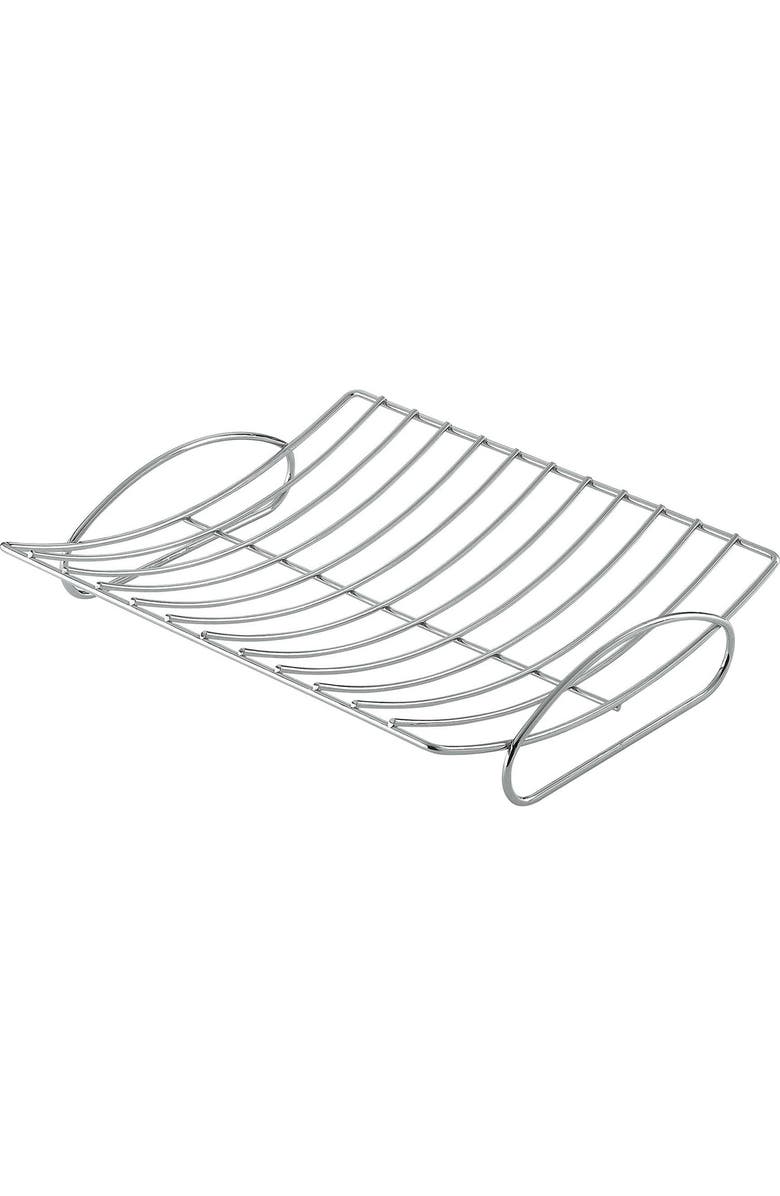 Scanpan Classic 12" x 19" Roasting Rack, Fits 5.25 Qt Roaster, Main, color, Black