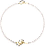 RETRO CHIC Lily of the Valley Pearl Necklace