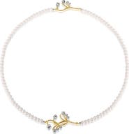 RETRO CHIC Lily of the Valley Pearl Necklace