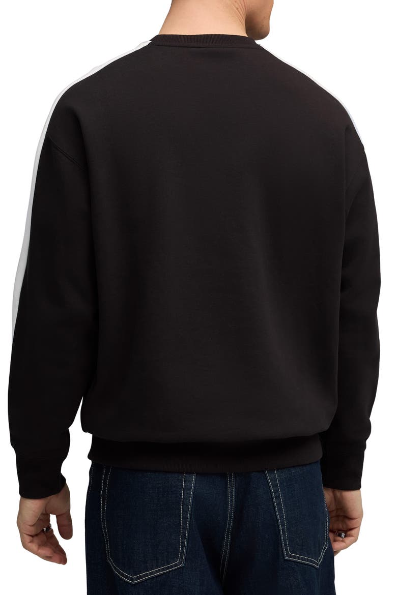 T7 Relaxed Crewneck Sweatshirt, Alternate, color, PUMA BLACK