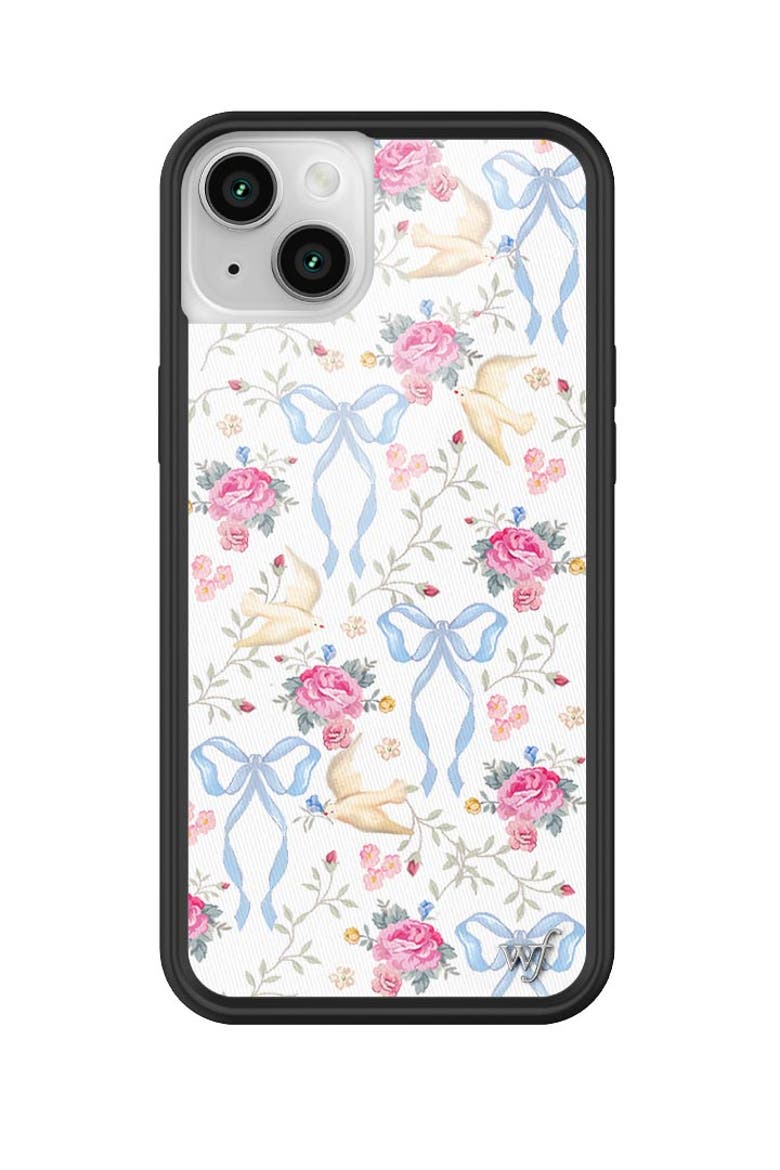 Lovey Dovey iPhone Case, Main, color, White