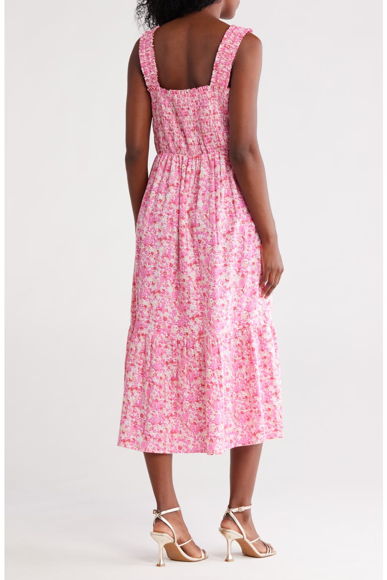Elissa Print Sundress, Alternate, color, PETAL STONES