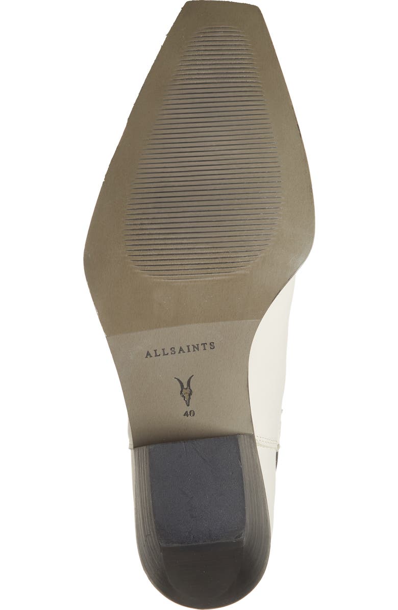 AllSaints Vally Chelsea Boot, Alternate, color, Stone White