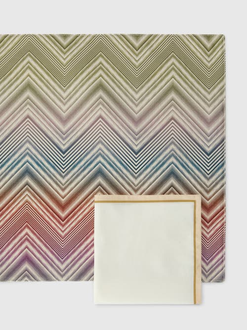 MISSONI MISSONI HOME MAREA E NASTRI 2-PIECE PLACEMAT AND NAPKIN SET