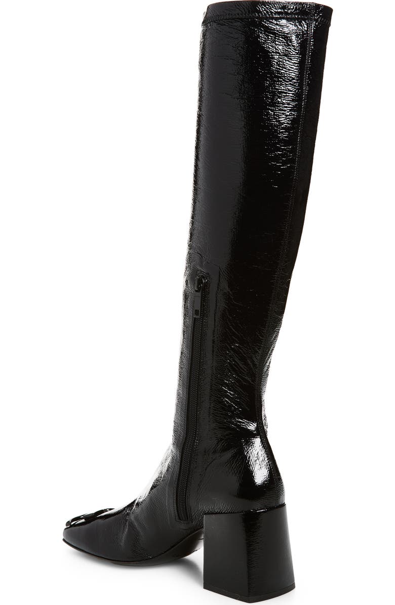 Courrèges Re-Edition Vinyl Boot, Alternate, color, Black