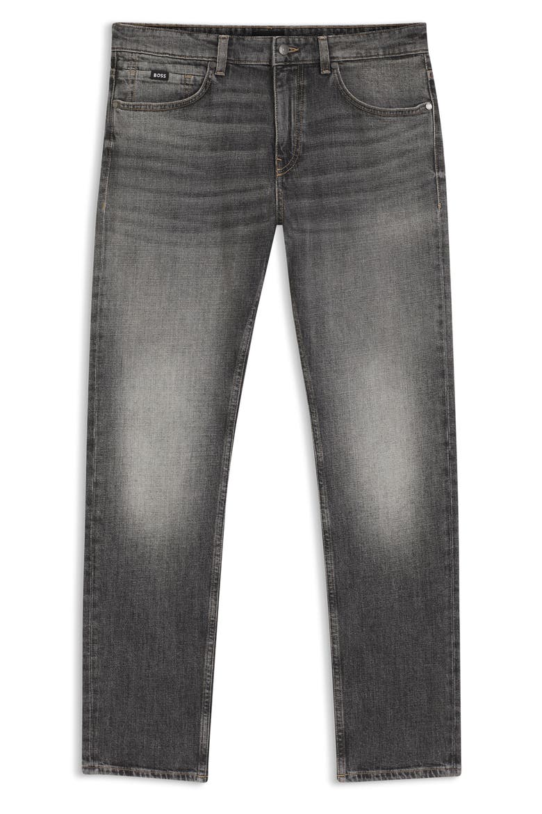 Delaware Slim Fit Jeans, Alternate, color, FADED BLACK