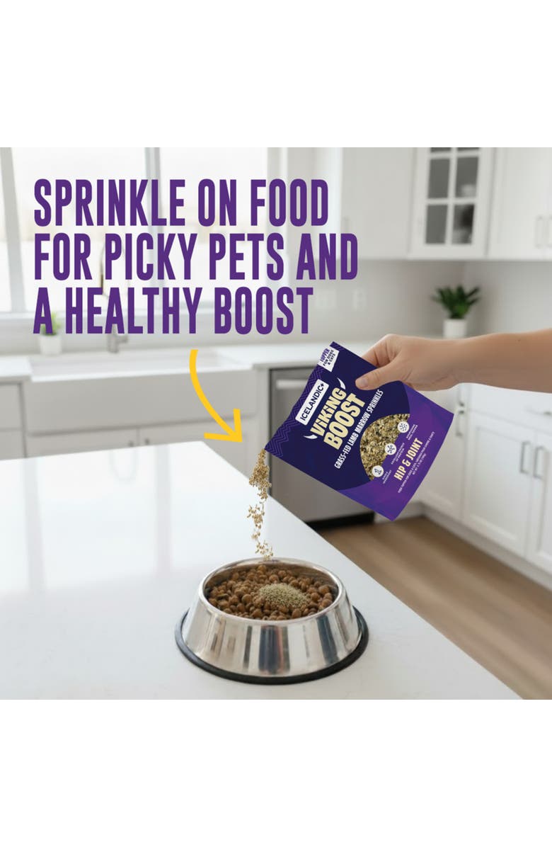 ICELANDIC+ Viking Boost Grass Fed Lamb Marrow Sprinkles Food Topper, Alternate, color, Multicolored