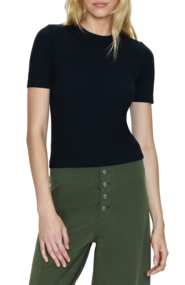 Pistola Bella Rib Crewneck T-Shirt, Main, color,