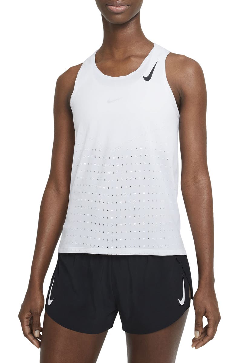 Nike Aeroswift Running Tank, Main, color, 
