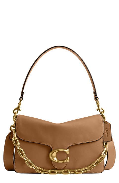 Tabby Chain Smooth Leather Shoulder Bag