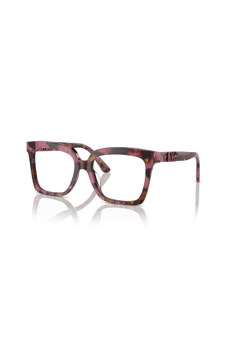 53mm Square optical glasses, Main, color, Brown