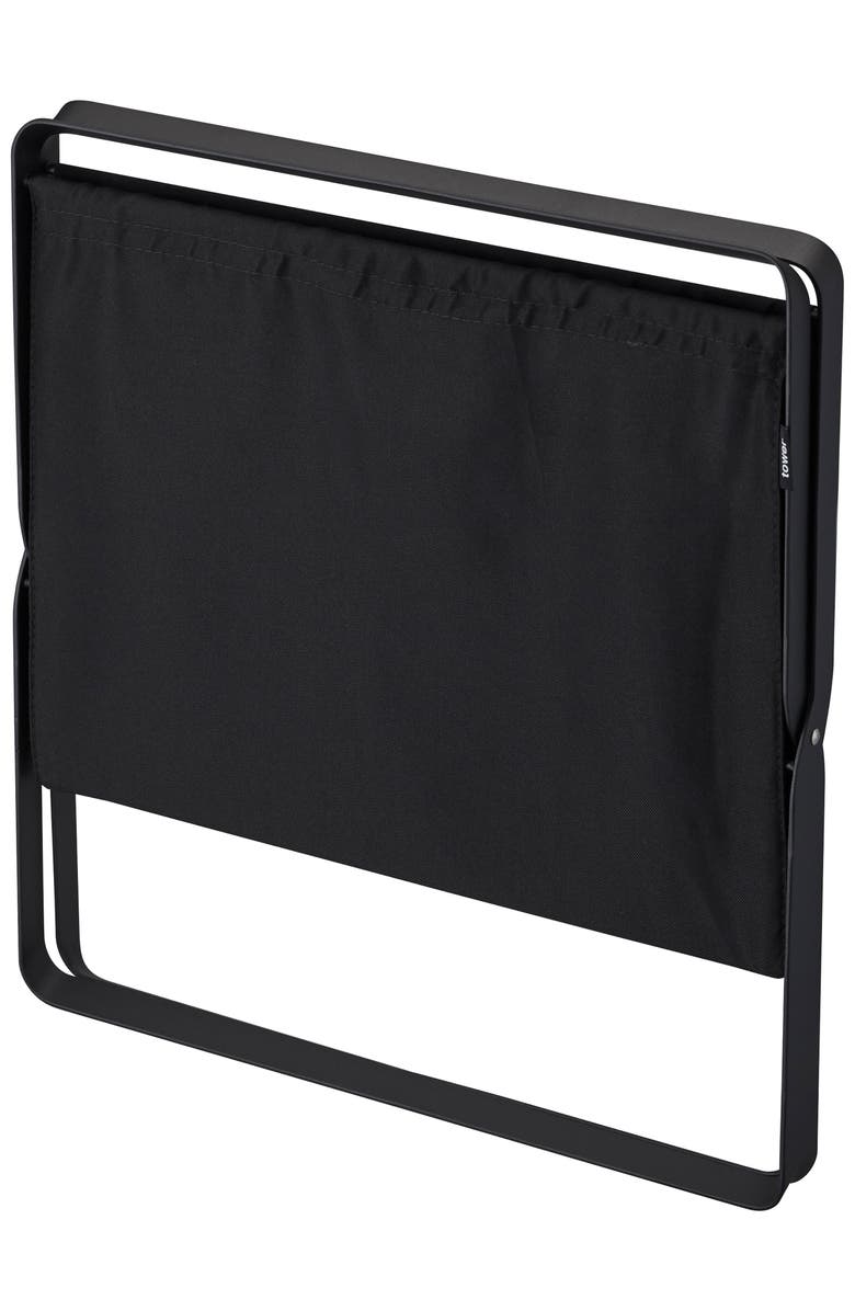 Yamazaki Tower Collapsible Storage Hamper, Alternate, color, Black