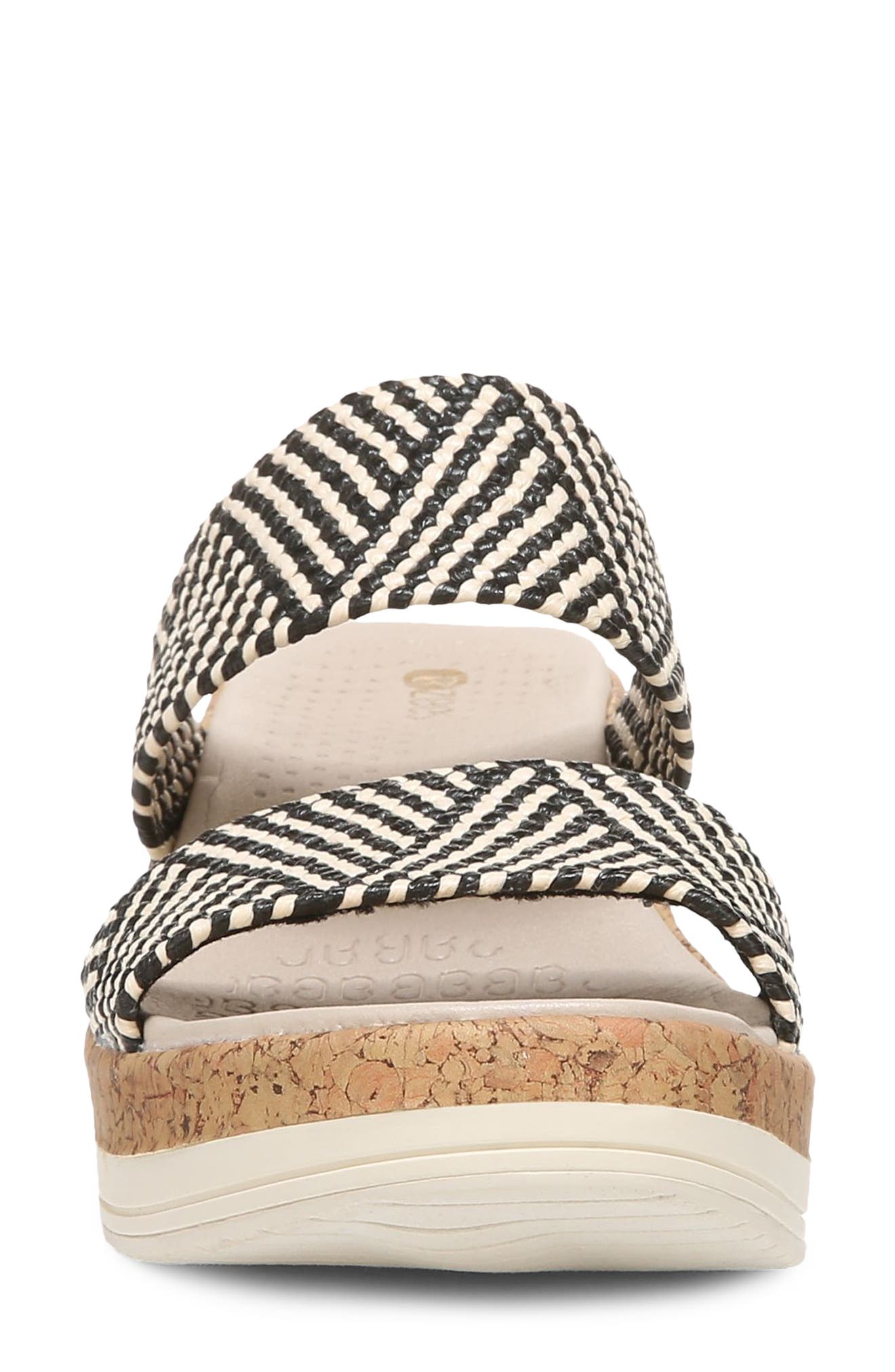 LifeStride Resort Platform Slide Sandal, Alternate, color, Blk Multi