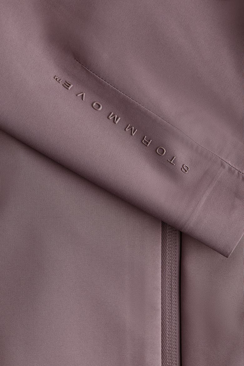 Oversized Rain Jacket With Stormmove, Alternate, color, Purple taupe