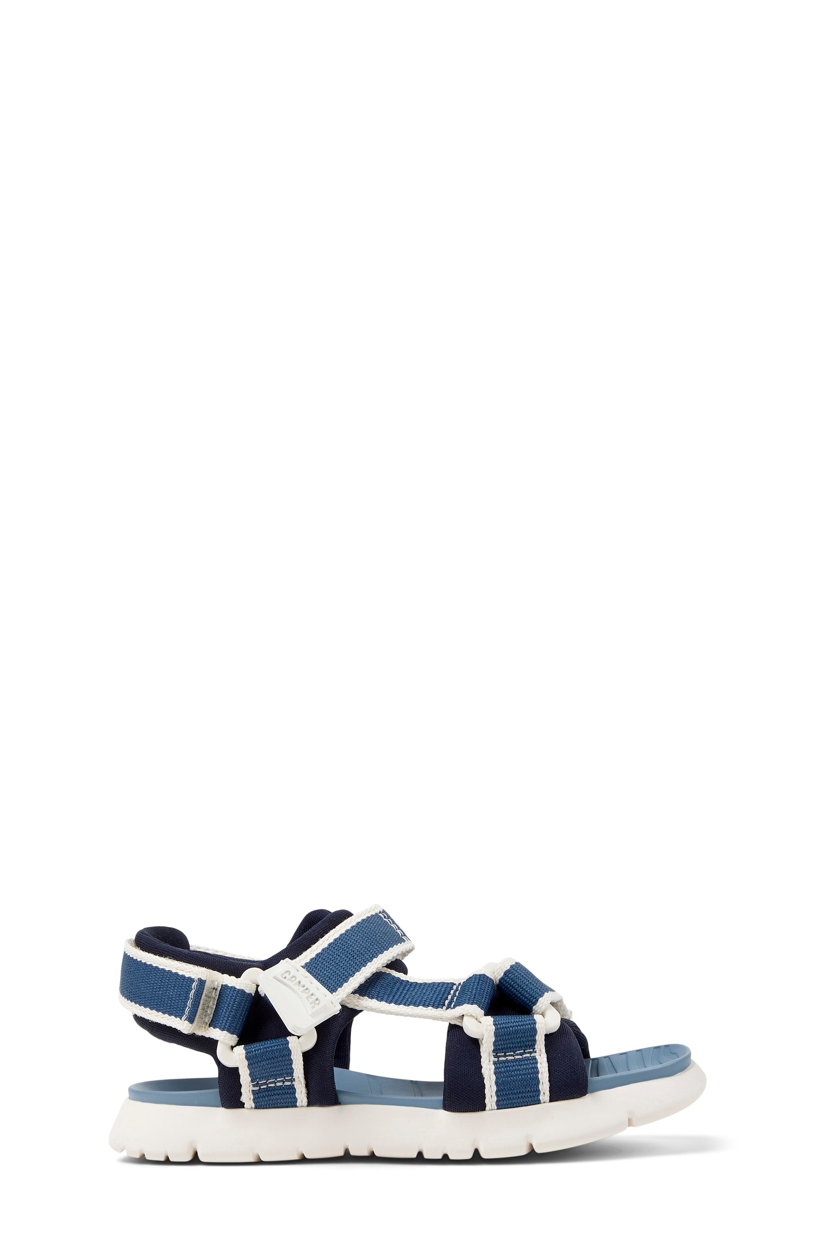 Camper Kids' Oruga Fisherman Sandal, Alternate, color, Blue Multi
