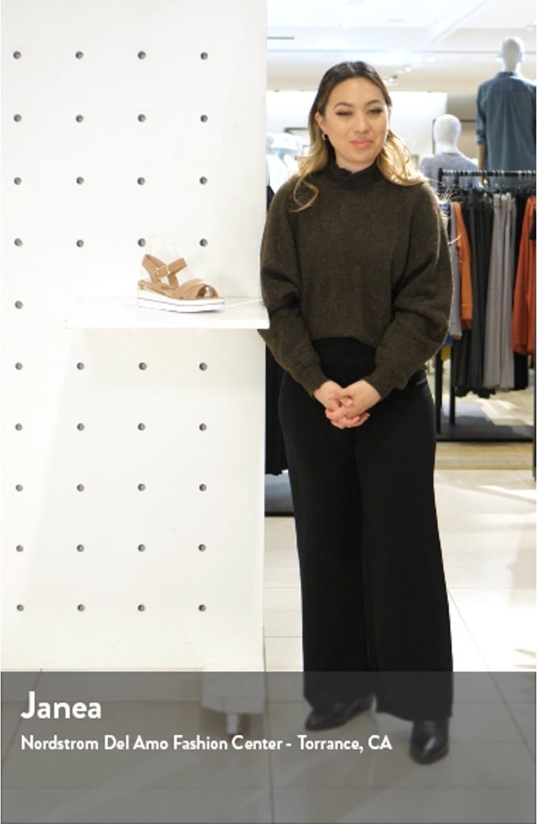 Alma Platform Wedge Sandal, sales video thumbnail