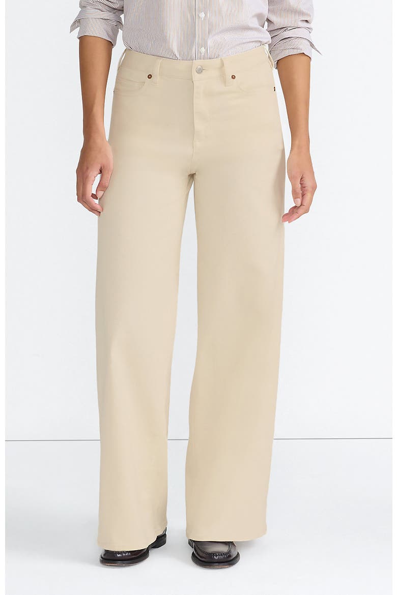 Recover Denim High Rise Extra Wide Leg Jeans, Main, color, Natural