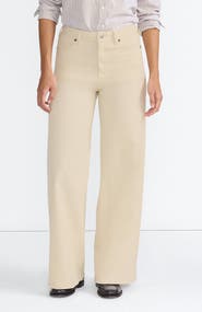 Lands' End Recover Denim High Rise Extra Wide Leg Jeans
