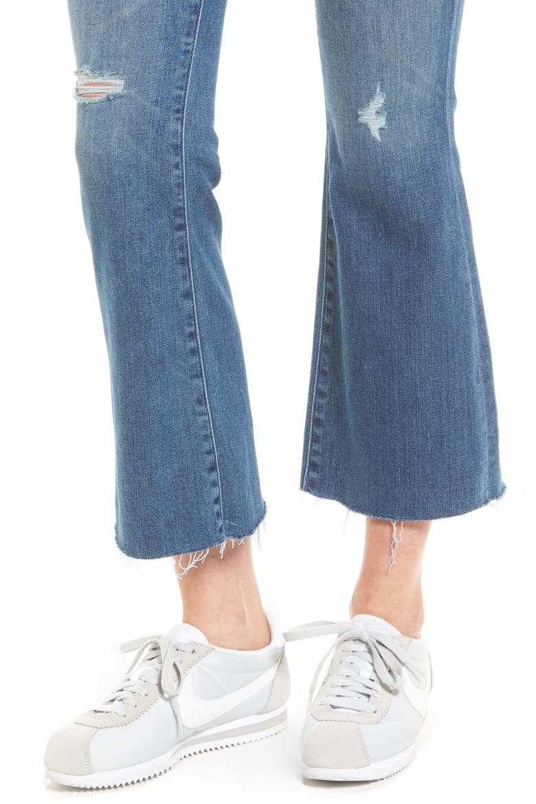 Frayed Ankle Jeans, Alternate, color, WILD