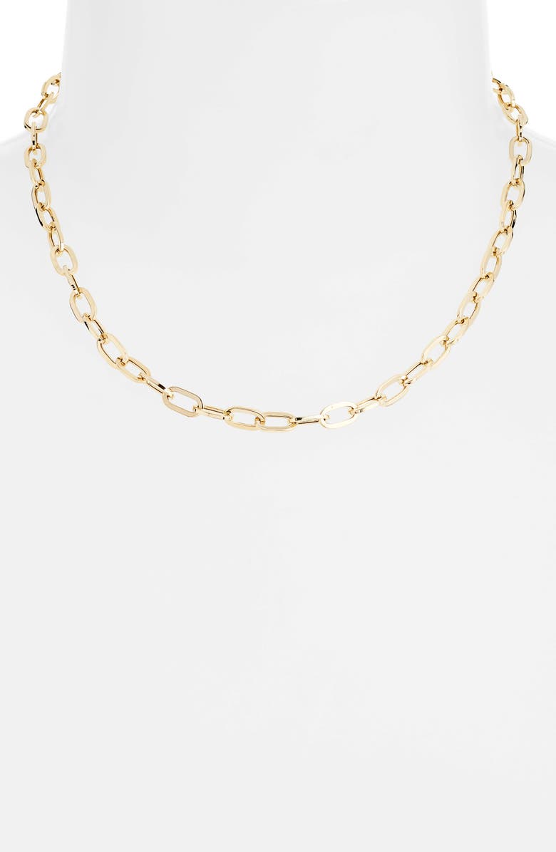 EF Collection Jumbo Diamond Toggle Necklace, Alternate, color, 