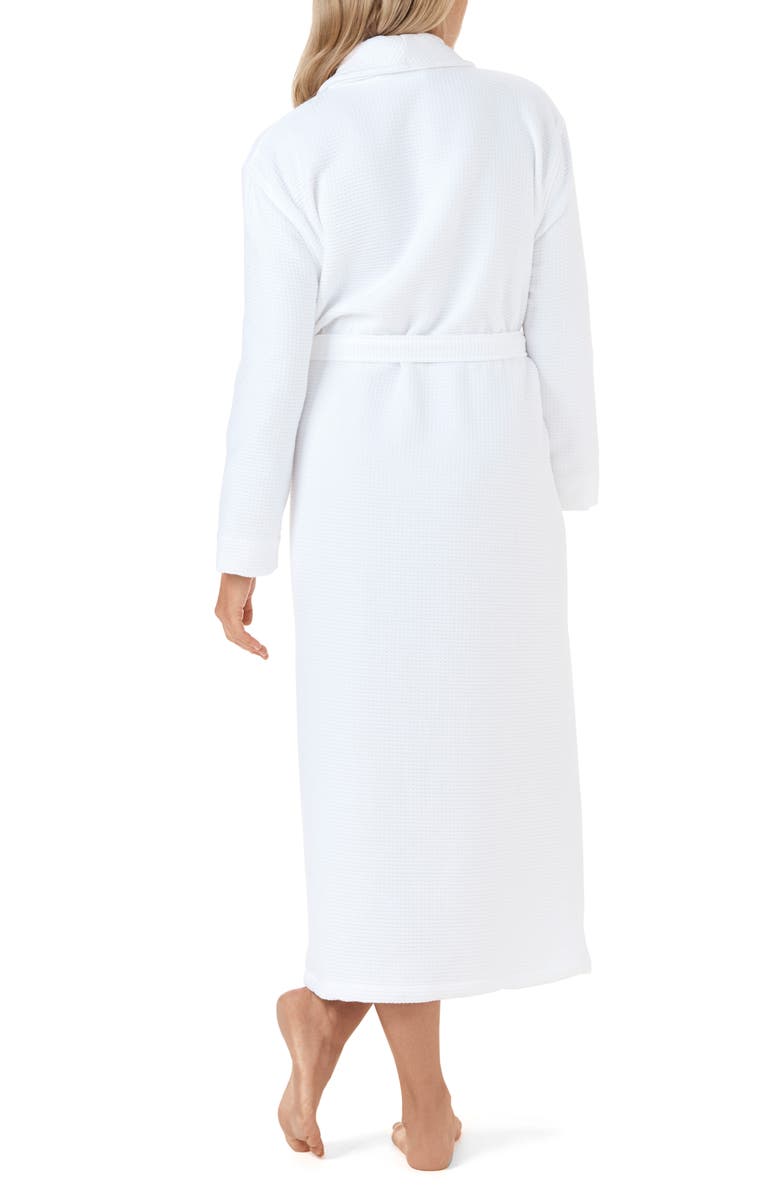 The White Company Unisex Waffle Terry Robe, Alternate, color, 