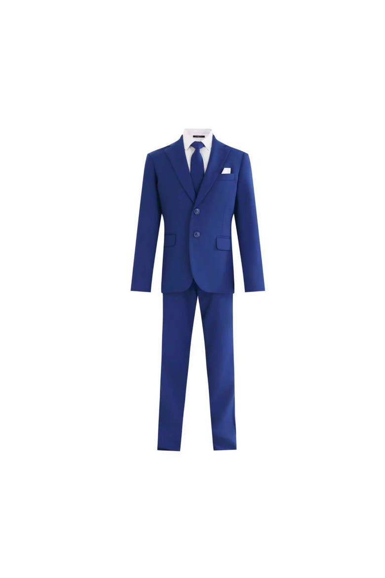 Royal Four-Piece Tailored Suit Set, Alternate, color, Blue