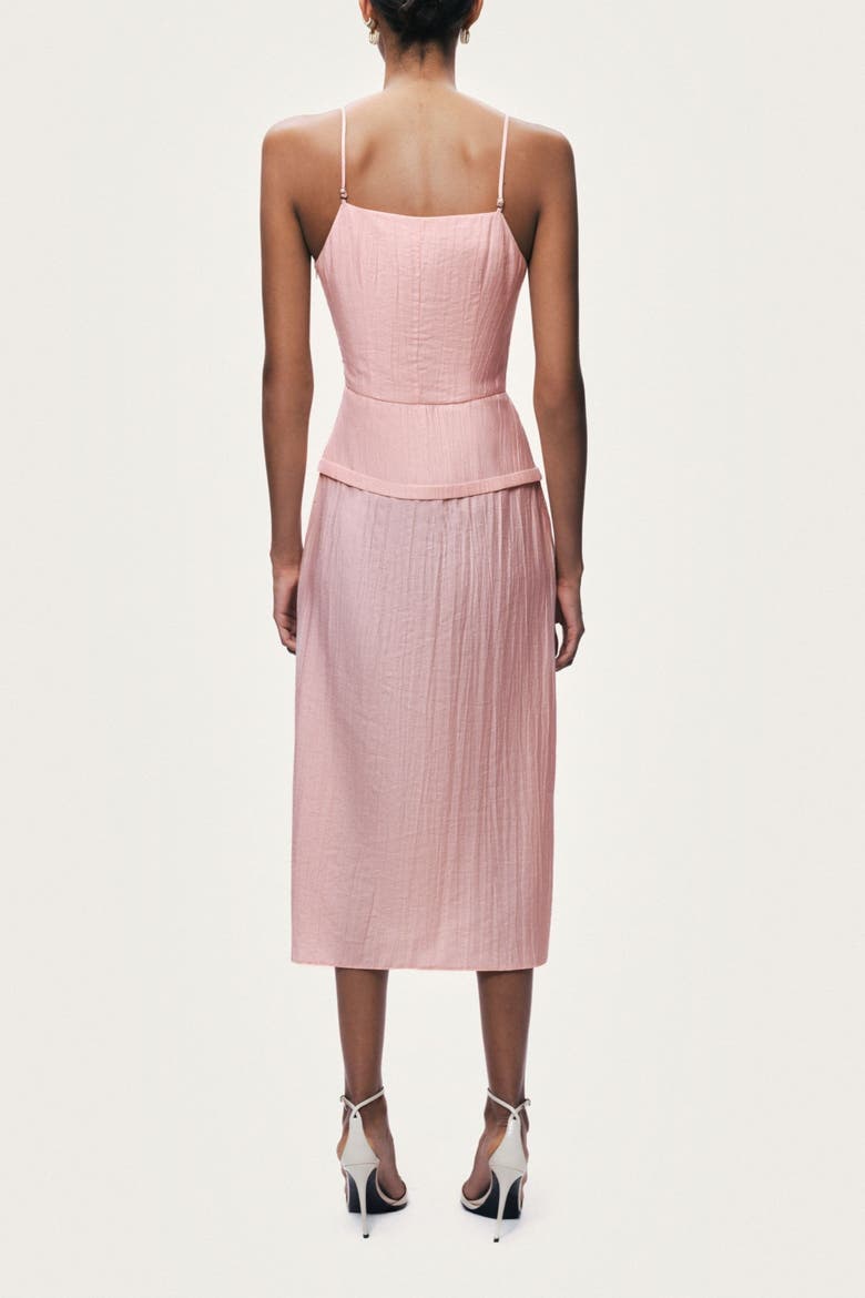 Spaghetti Strap Maxi Dress, Alternate, color, Pink