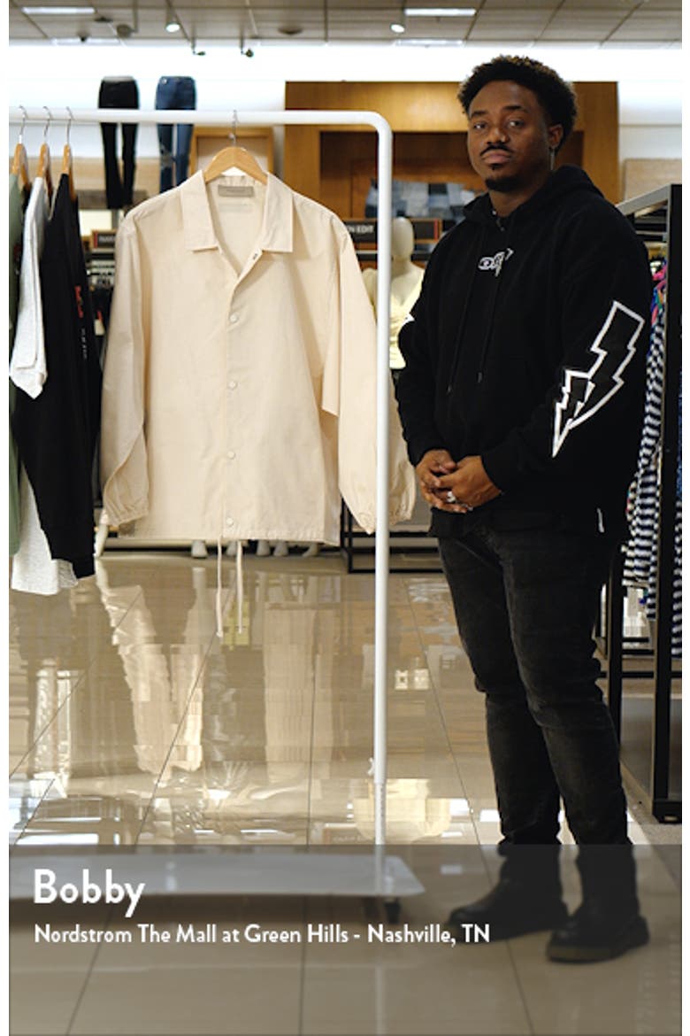 Men's Cotton Blend Coach's Jacket video