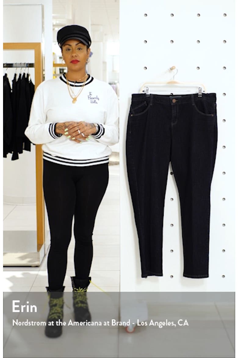 Ab-Solution Straight Leg Jeans (Nordstrom Exclusive) video