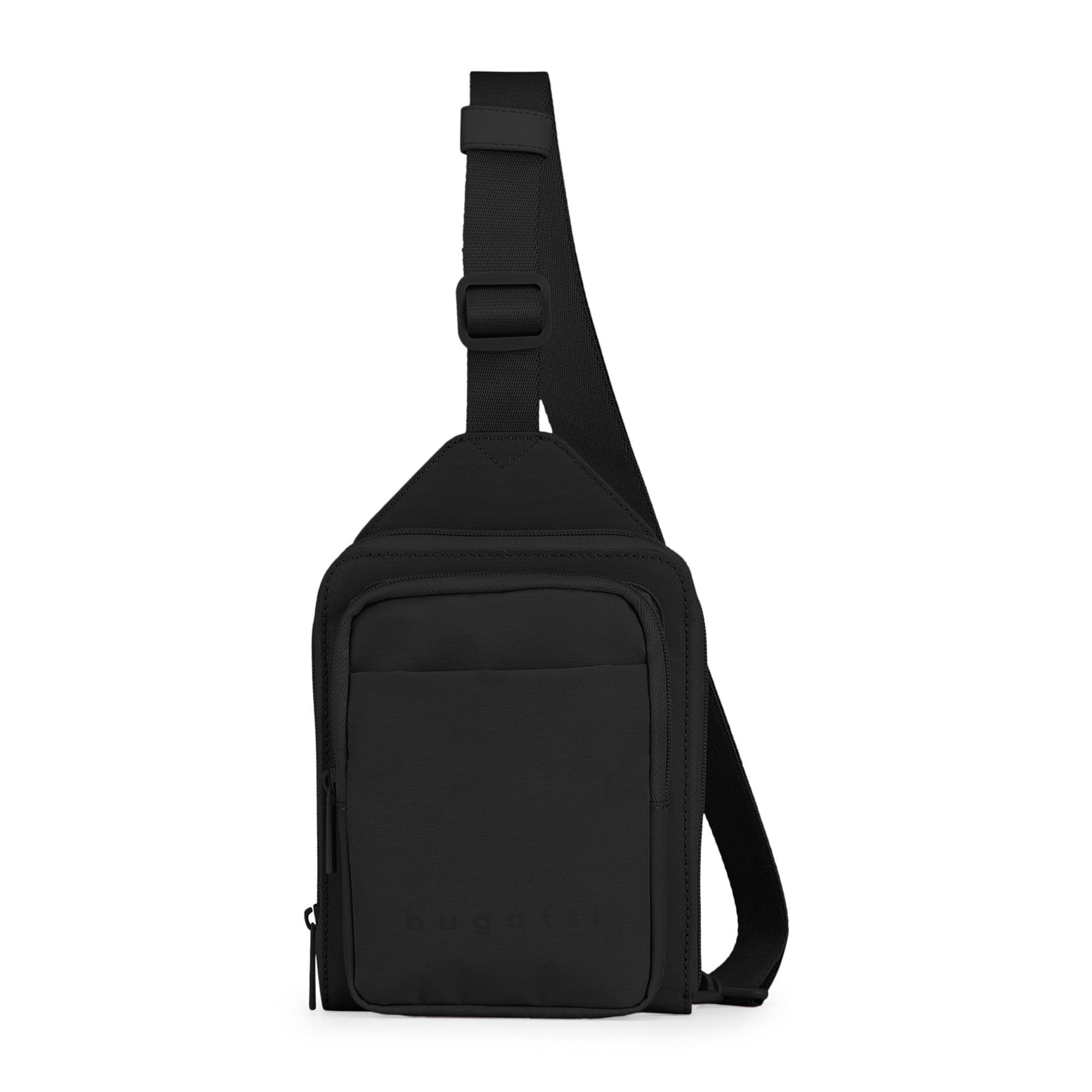 bugatti Downtown Essentials Sling Bag, Main, color, Black