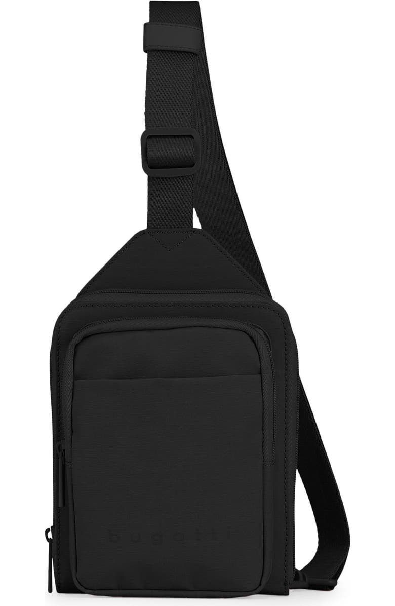 bugatti Downtown Essentials Sling Bag, Main, color, Black