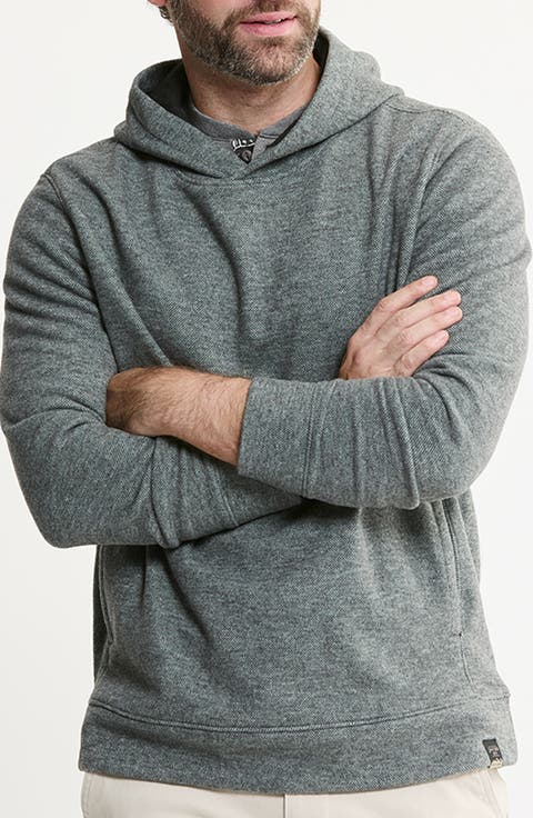 Textured Pullover Hoodie