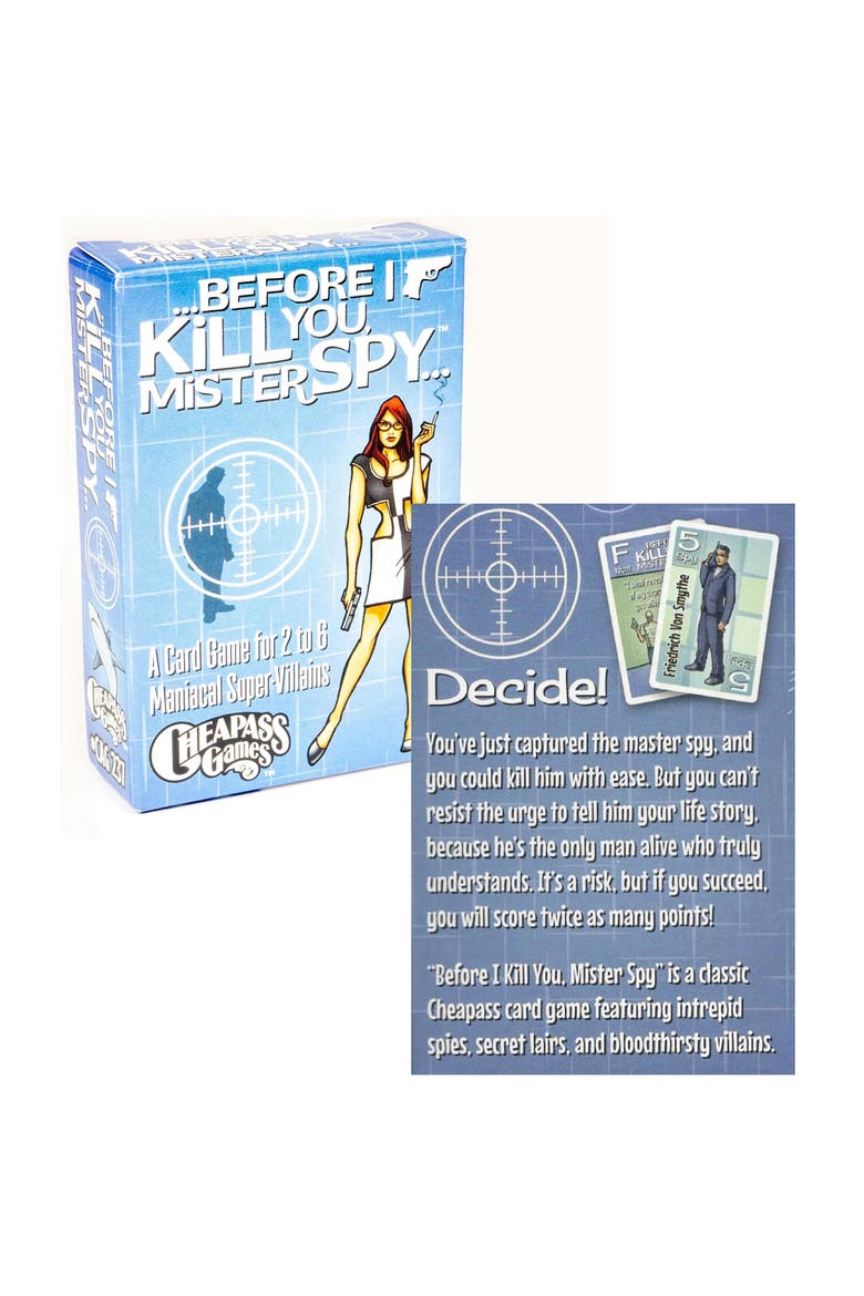 Before I Kill You, Mister Spy, Ages 12+, Alternate, color, Multicolored