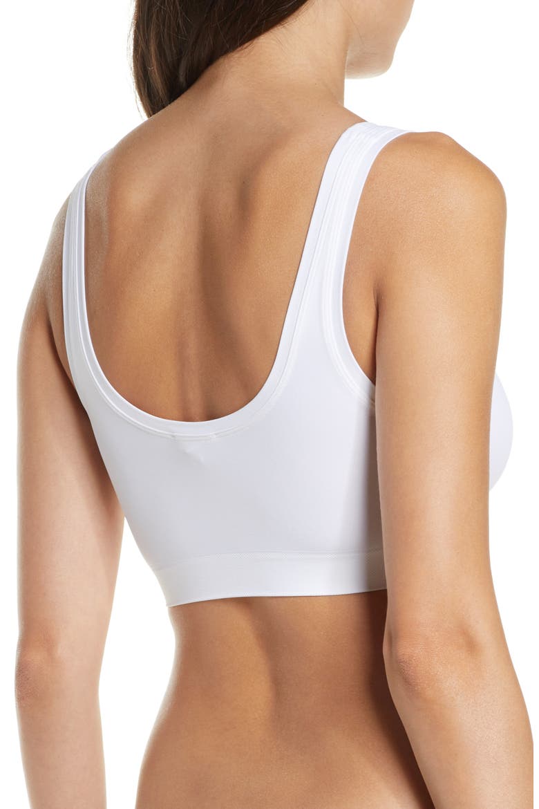 Touch Feeling Crop Top, Alternate, color, WHITE