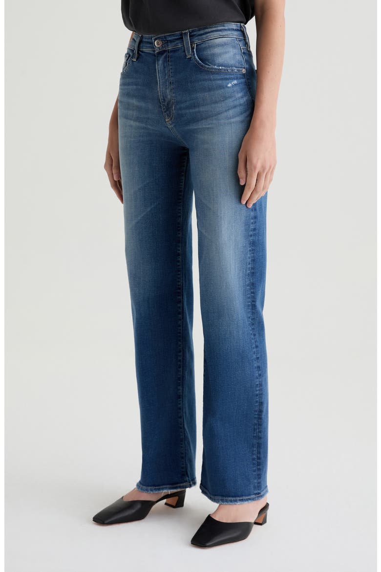 Kora High Waist Wide Leg Jeans, Alternate, color, FABLE