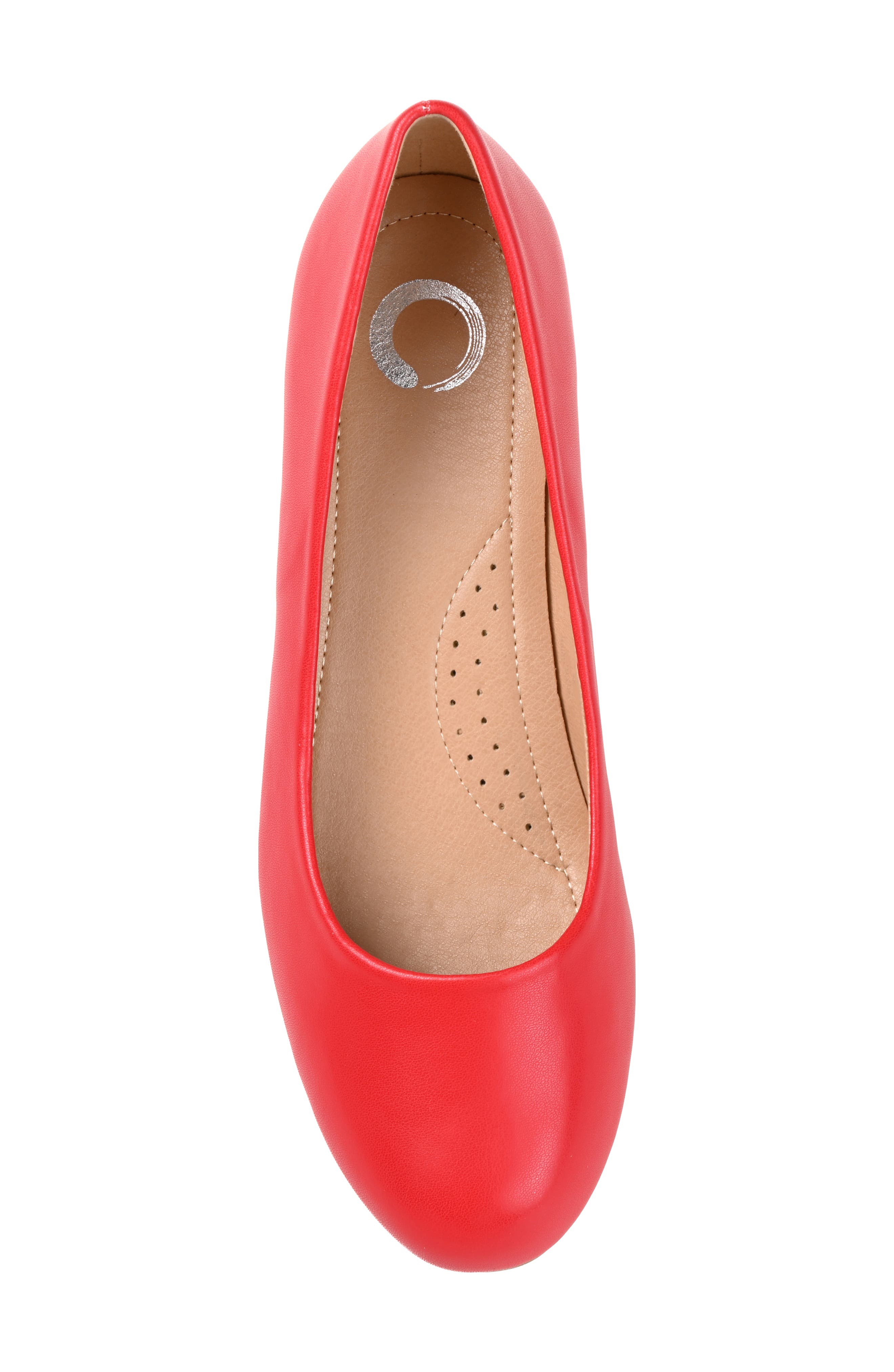 Saar Pump - Wide Width, Alternate, color, RED