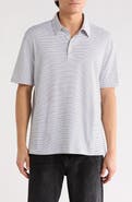 AG Bryce Stripe Cotton Polo