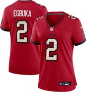Nike Women's Nike Emeka Egbuka  Red Tampa Bay Buccaneers Team  Game Jersey