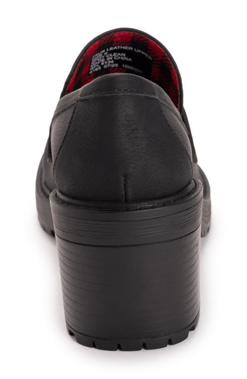Muk Luks Leona Loafer Pump In Black