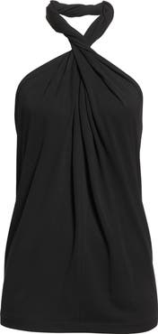 TOTEME Twisted Jersey Halter Top