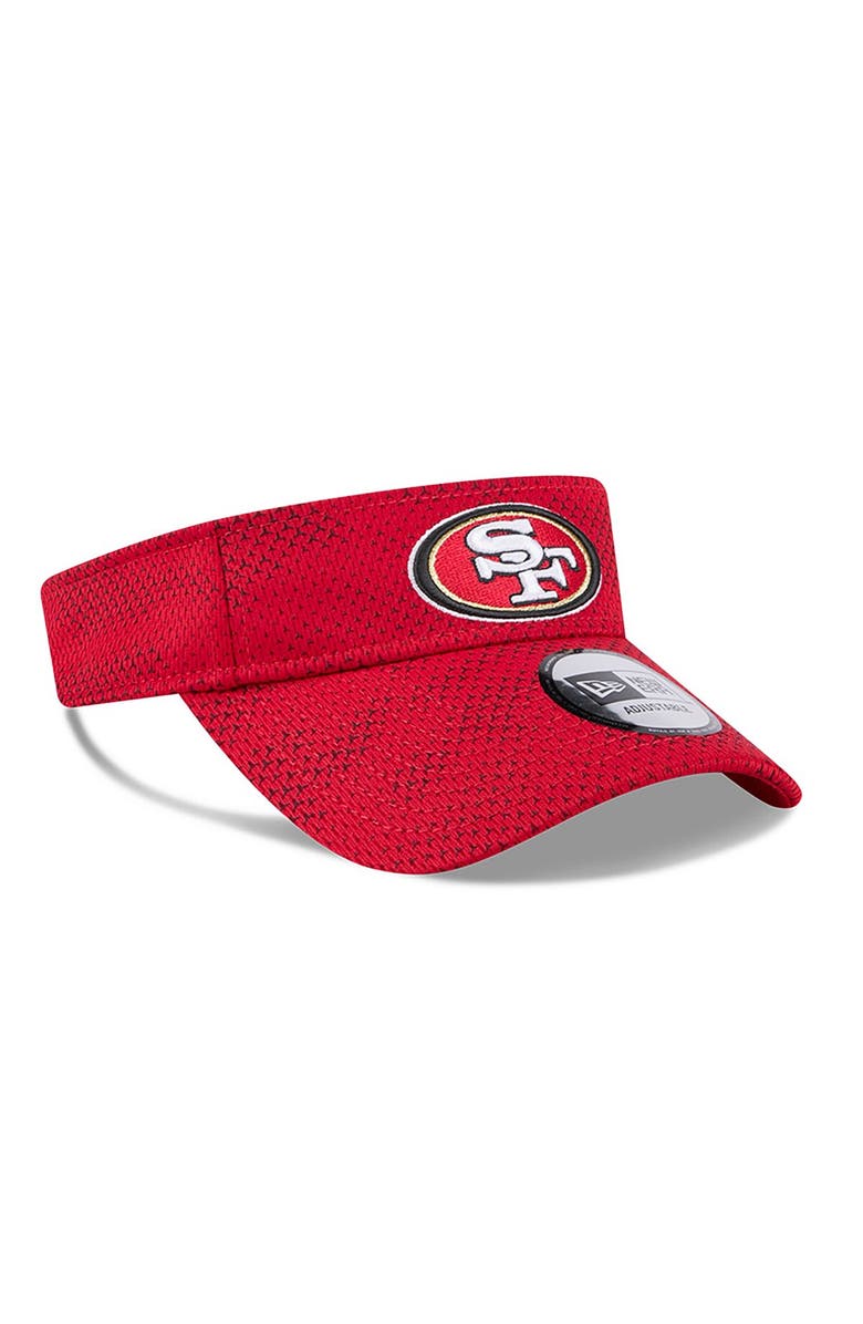New Era Men's New Era Scarlet San Francisco 49ers 2024 Sideline Visor, Alternate, color, Scarlet