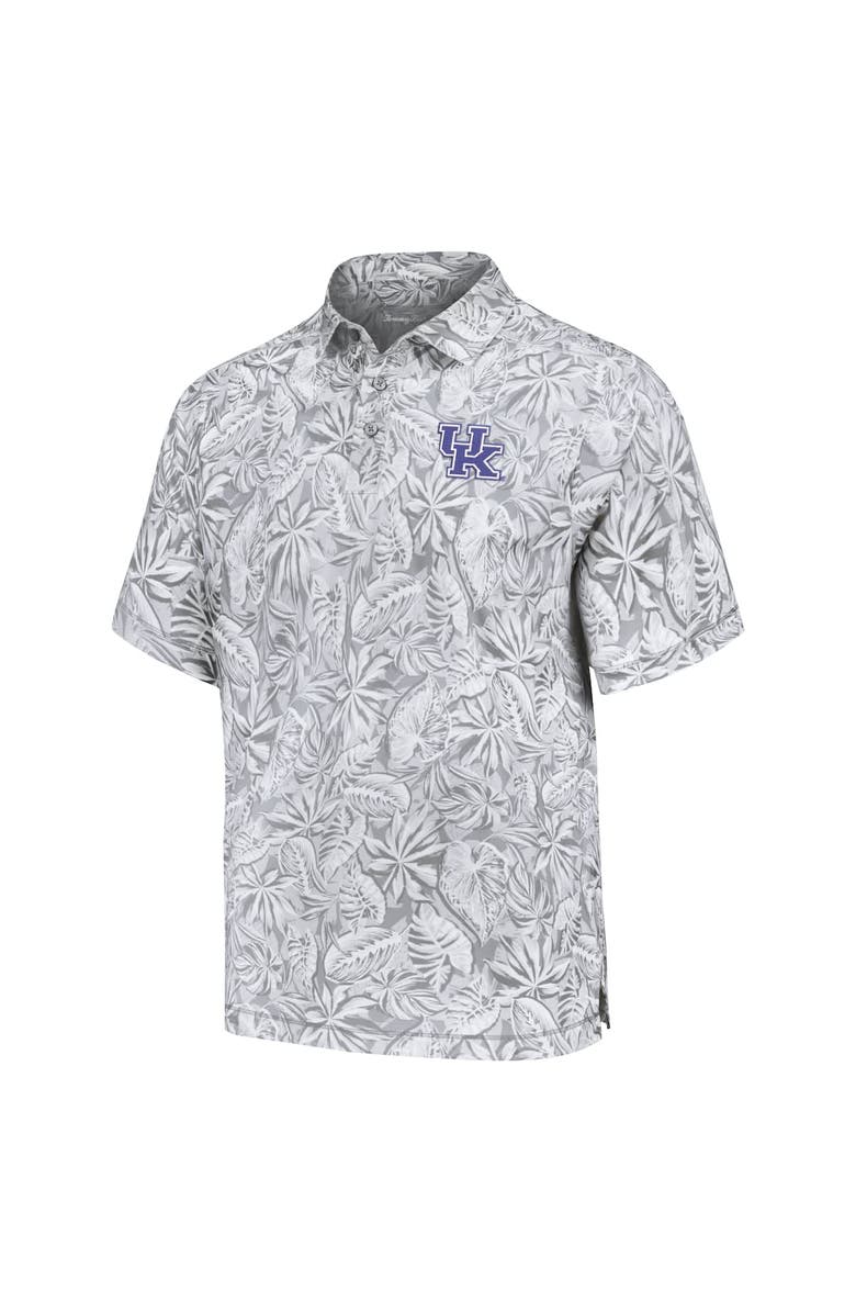 Tommy Bahama Men's Tommy Bahama Gray Kentucky Wildcats Tropical Score IslandZone Polo, Alternate, color, Gray